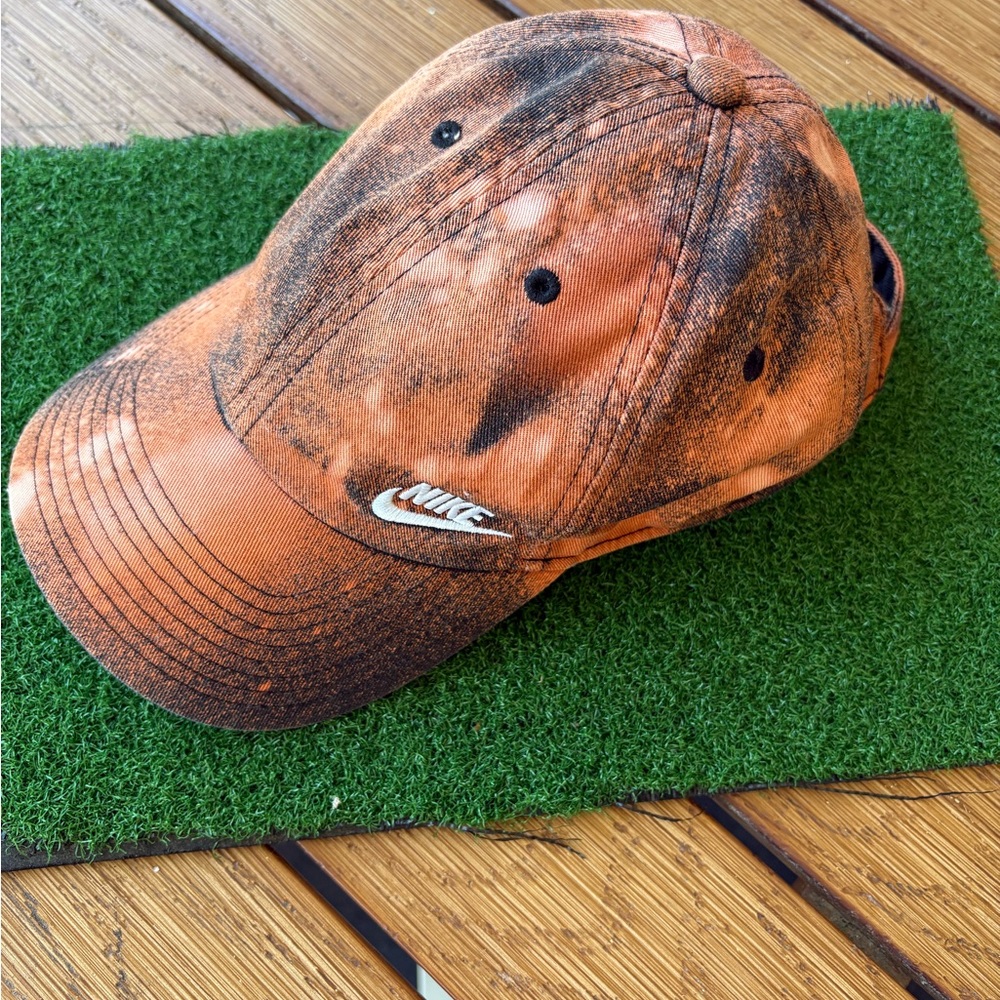 Nike Hat Custom Bleach Wash